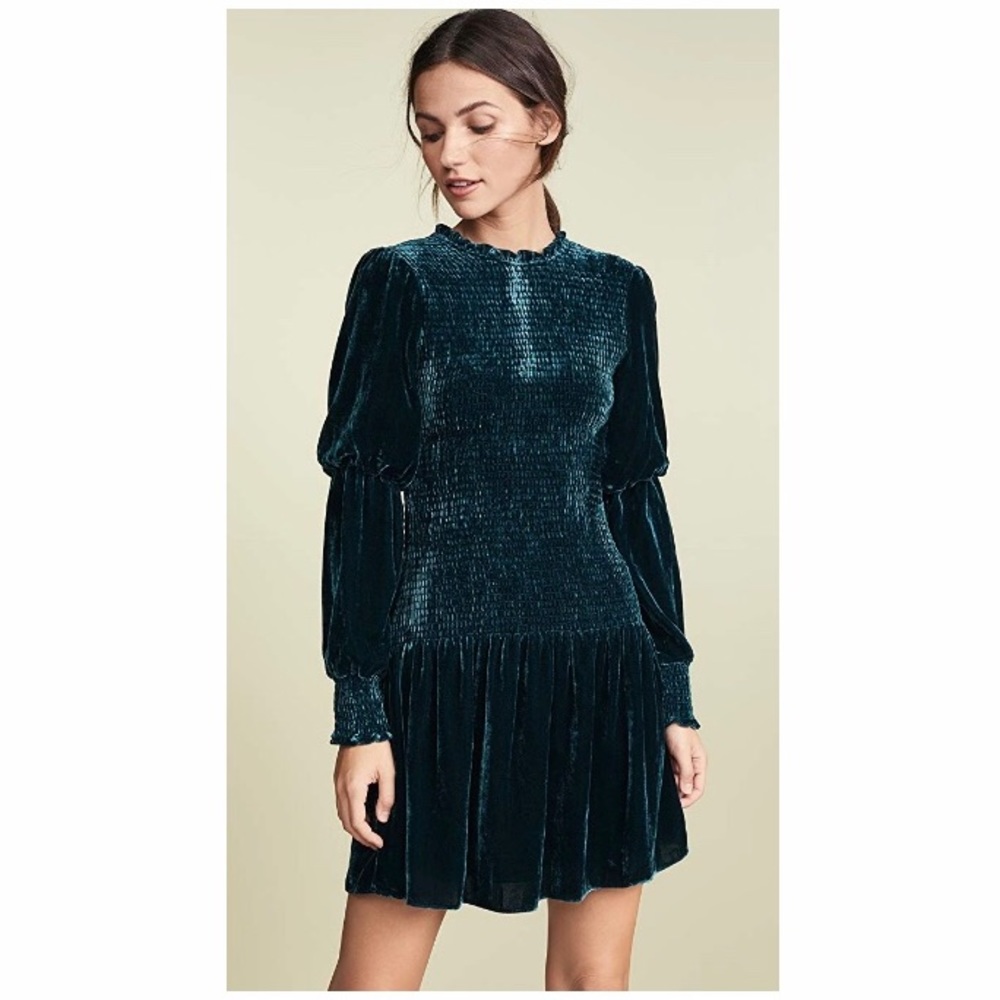 Parker Lilly Dress in Everglade